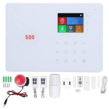 (EU Plug) GSM WLAN Alarmanlage Smart Home Tür/Fenster US-Stecker