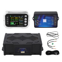 2,4 Zoll Batterie Monitor Farbdisplay Überspannung Warnton 0-600A