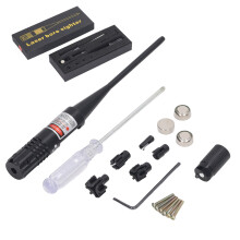Bore Sight Kit Aluminium Red Laser Target Locator 0.22-0.5 Drill