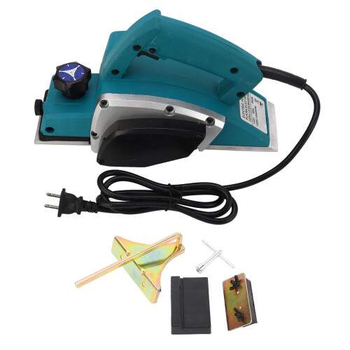Electric Woodworking Planer Adjustable Depth Smooth Chamfer Grooving