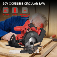 20V Cordless Circular Saw 18T 140mm 3800RPM 4.0Ah 41mm(90) 36mm(45)