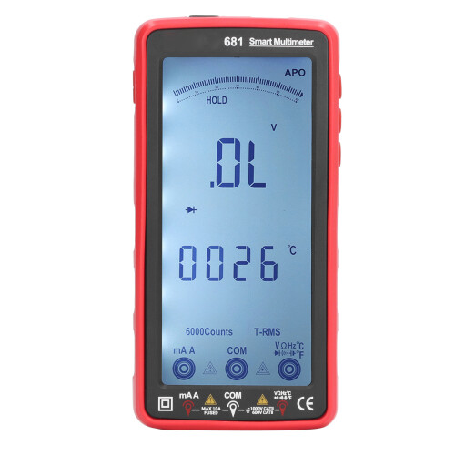NCV NCV-Multimeter Auto LCD Vollbild Volt Amp Meter 2