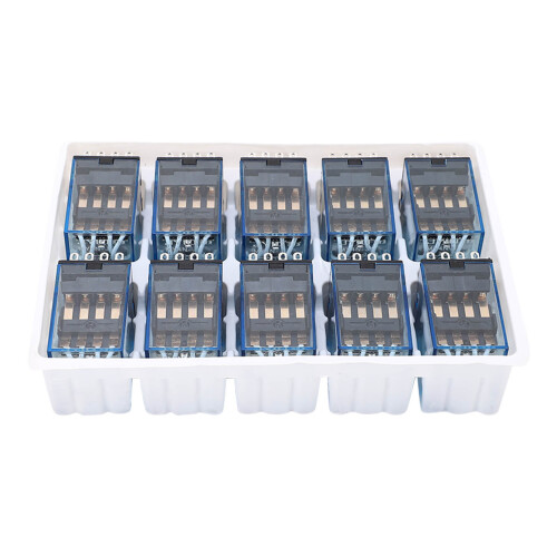 10x Mittelrelais elektromagnetisch für Geräte
