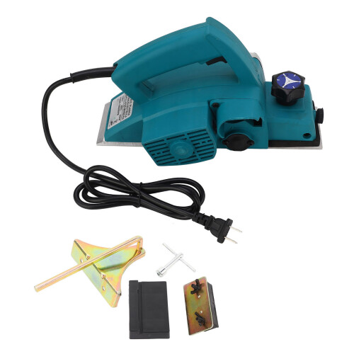 Electric Woodworking Planer Adjustable Depth Smooth Chamfer Grooving 2