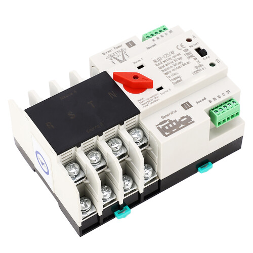 Dual Power Automatic Transfer Switch 4P 100A 110V AC 2