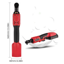 Geevorks 3/8-inch 20V Cordless Ratchet Wrench 380RPM 60N.m 2.0Ah EU