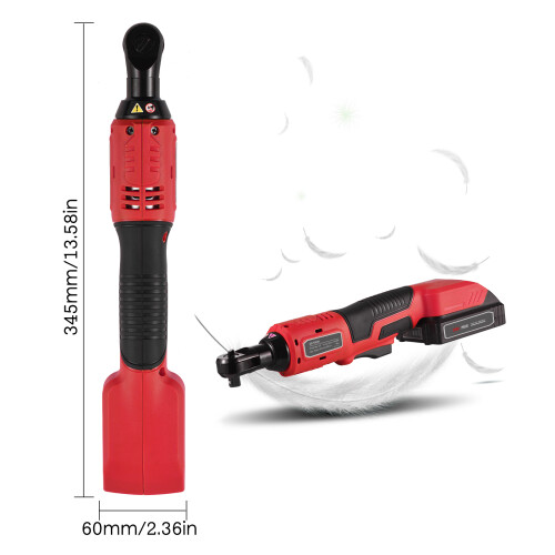 Geevorks 3/8 Zoll 20V Akku Ratschenschlüssel 380U/min