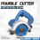 1200W Marble Cutter Ceramic Tile Saw 0-45 Bevel 0-32 Depth 1
