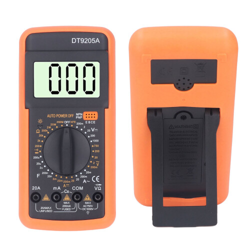 Digitalmultimeter LCD Diode Spannung Widerstand 2