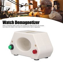 (US Plug) Entmagnetisierer ABS Tragbar mit Power-Indikator