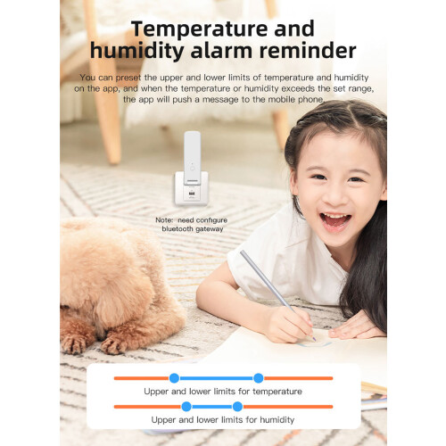 BT-WLAN-Temperatur-/Feuchtigkeits-Sensor Smart
