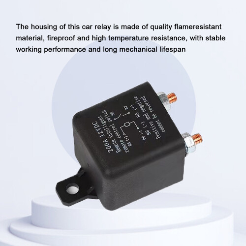 12V Car Relay 200A Dual Wireless Remote Disconnect Switch 1