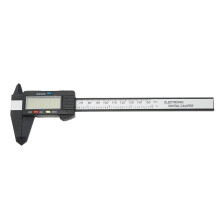 (Black) Digitaler Schiebemesser 150mm LCD Zoll/ mm PA66 Schwarz
