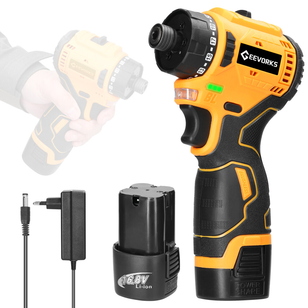 16.8V Lithium Screwdriver 55Nm Torque Repair Kit 323163327556