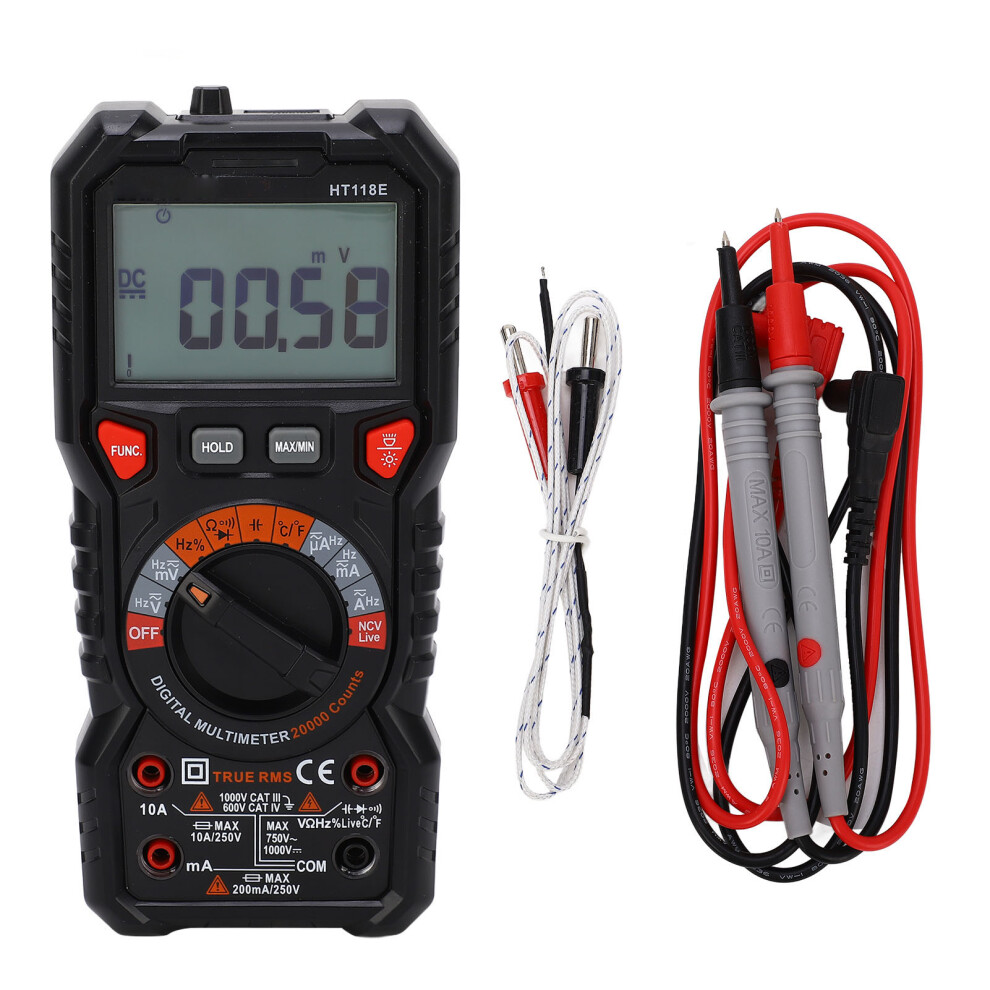 Digital Multimeter Auto Ranging Ac Dc Voltage Resistance Tester 323163338224