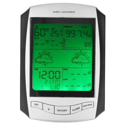 Drahtloses Barometer Wetterstation 433MHz LCD 1