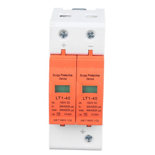 Surge Protective Device 1000V DC 2P Overcurrent Overvoltage 20KA-40KA 1