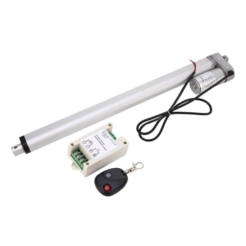 (Linear Actuator Controller Remote Control Kit) Elektro-Linearantrieb 750N 400mm 24V IP65 Aluminium