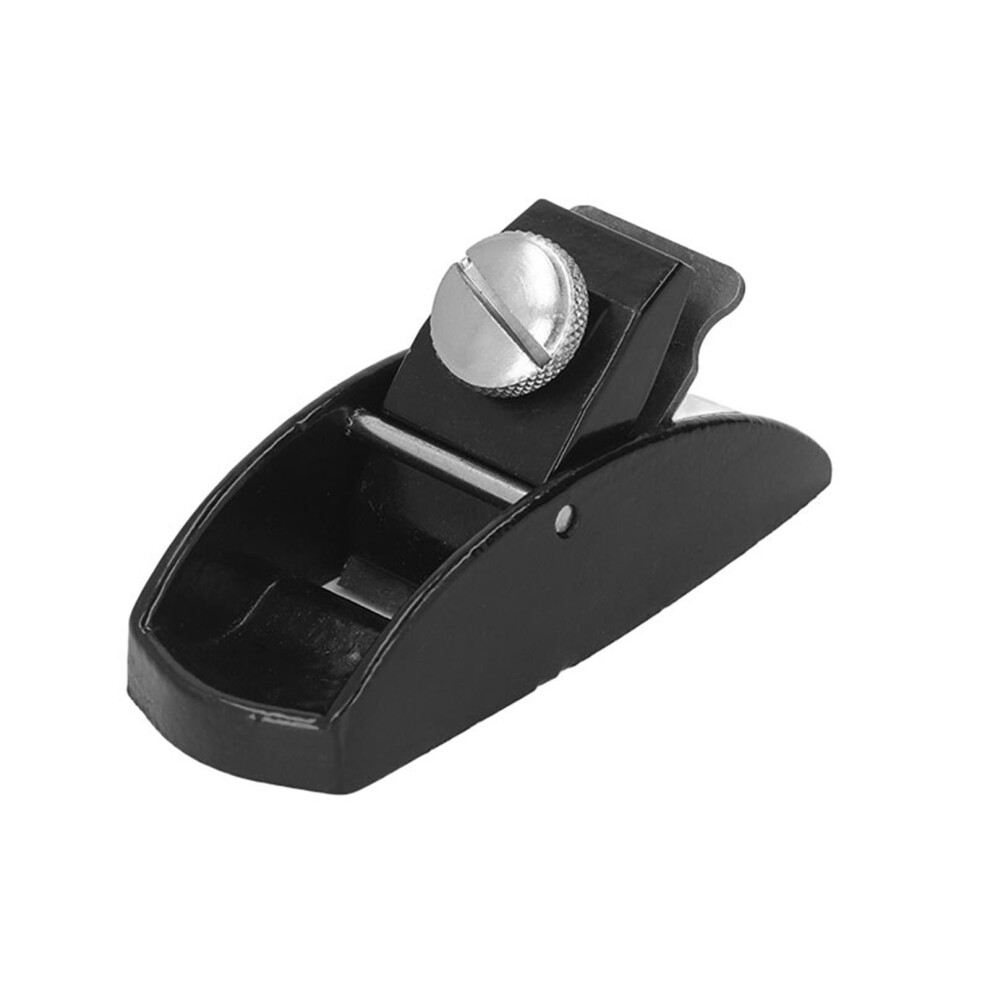 (M) Mini Wood Planer Carbon Steel Adjustable Depth European Style Black 323163336060