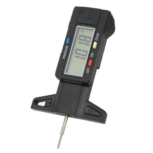 Digital Tread Depth Gauge 0-25mm LCD Universal Tire Tool 2