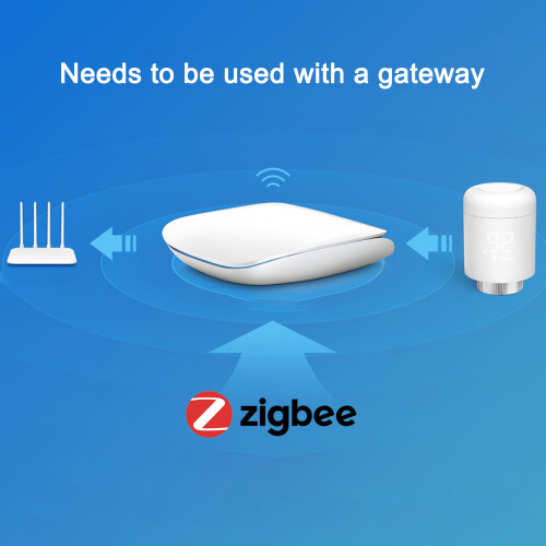 Tuya Zigbee Thermostatic Radiator Valve Smart App Control Alexa