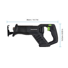 20V Cordless Reciprocating Saw 3000SPM Variable Speed 2.0Ah Battery