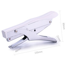 KW-triO Hefter 10 Blatt Papierbindung sparsam 10# Heftklammern