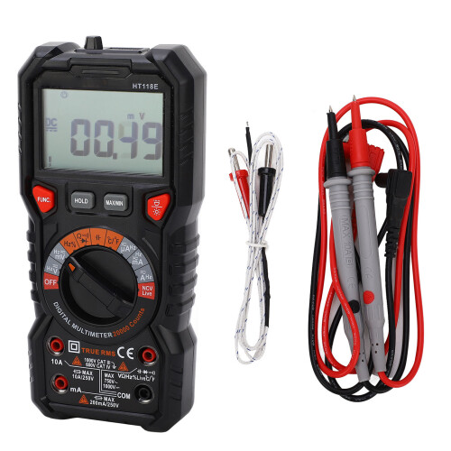 Digital-Multimeter-Auto-Ranging-AC-DC-Voltage-Resistance-Tester 1