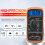 XL830L Digitalmultimeter LCD Hintergrundbeleuchtung 2