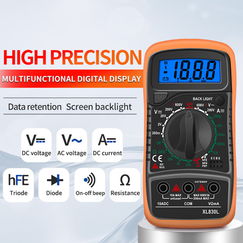 XL830L Digitalmultimeter LCD Hintergrundbeleuchtung 1