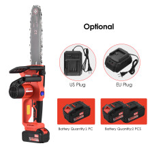 21V Brushless Mini Cordless Chainsaw 12-inch Pruning Saw 4.0Ah Battery
