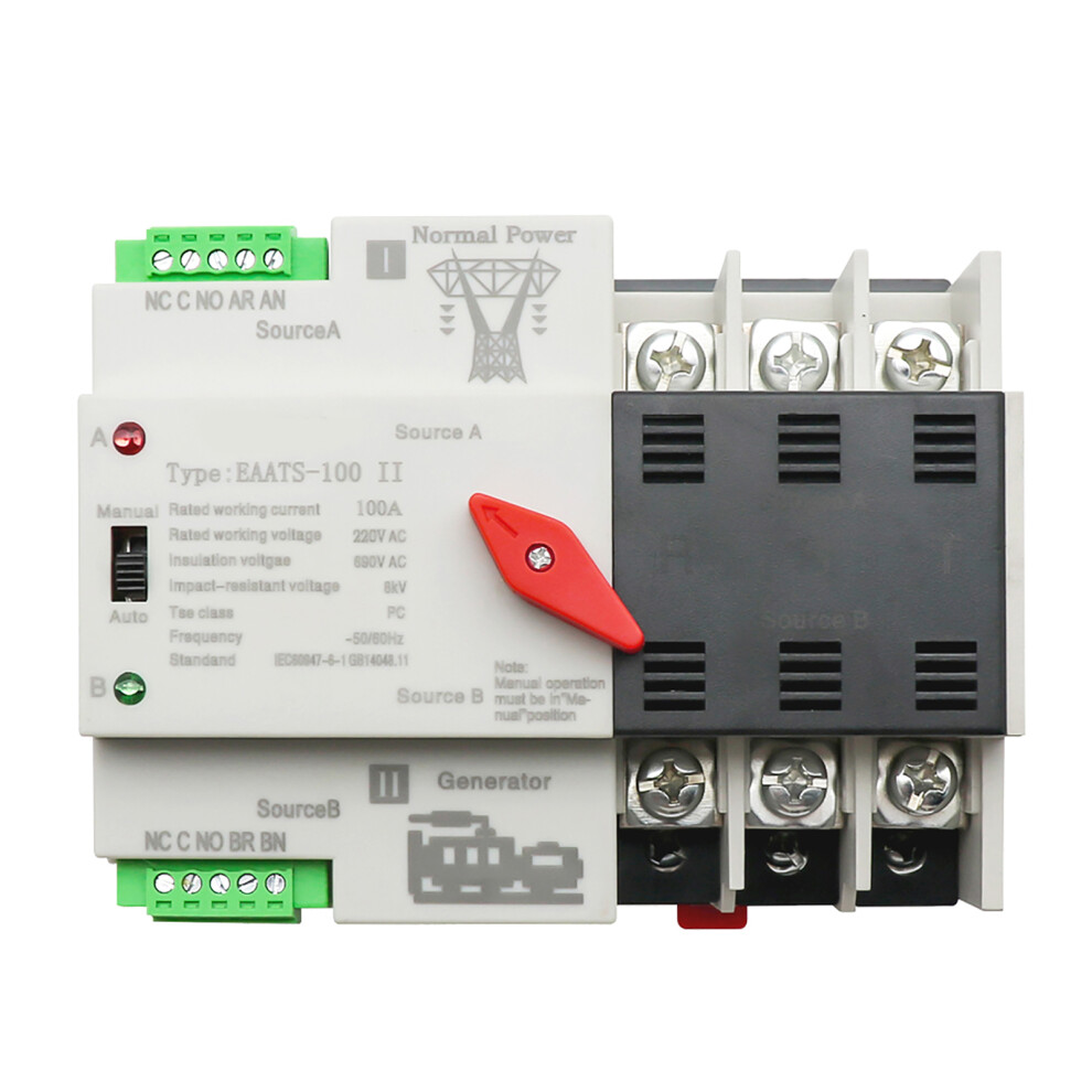 Automatic Transfer Switch Dual Power Solar Rail Type 323163340838