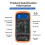 XL830L Digitalmultimeter LCD Hintergrundbeleuchtung 5