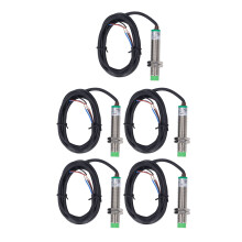 5x M12 PNP Näherungsschalter IP65 6-36V DC wasserdicht berührungslos