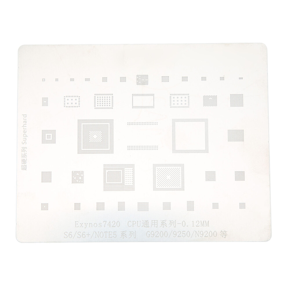 Stainless Steel Cpu Reballing Stencil For Phone Repair 323163337302