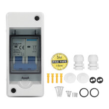 1000V-DC-Trennschalter PV-Solar MCB IP65 wasserdicht