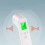 Berührungsloses Digitalthermometer, 3 Farben Warnung 5