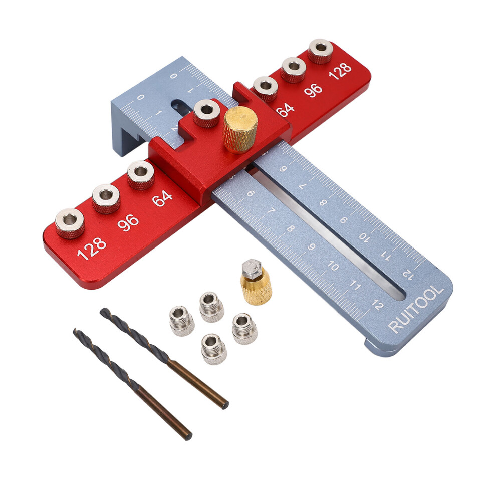 Cabinet Hardware Jig Woodworking Drilling Guide Tool For Drawer Door 323163336404