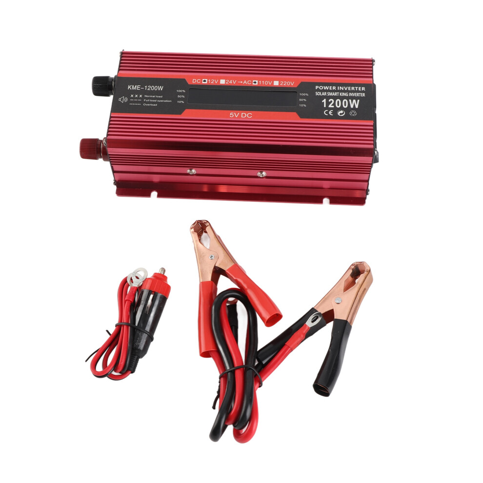 Car Inverter Lcd Digital Low Power Modified Sine Wave 323163340951