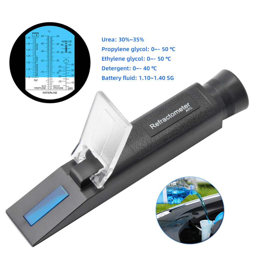 Car Antifreeze Refractometer Coolant Tester Urea Propylene Glycol 323163340968