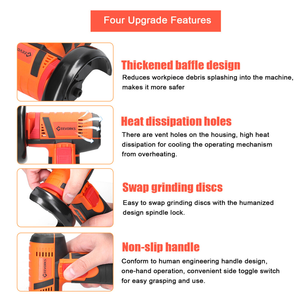 19500Rpm Electric Grinder Multifunctional Mini Handheld Cutter 323163336411