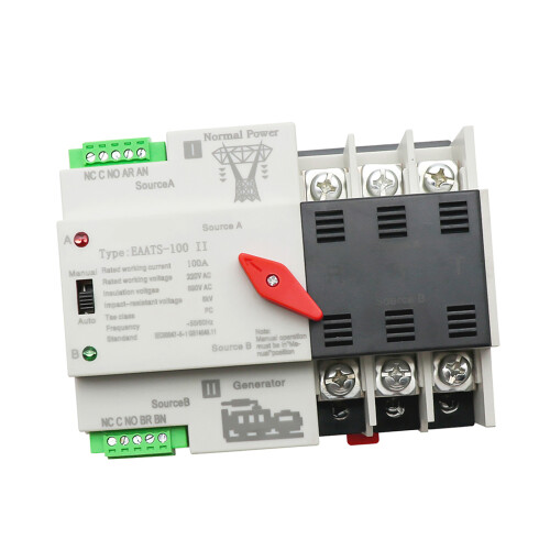 Automatischer Netzumschalter Solar-Schiene 1