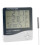 Digitaler Temperatur-Luftfeuchtigkeitsmesser mit Uhr & Alarm 2