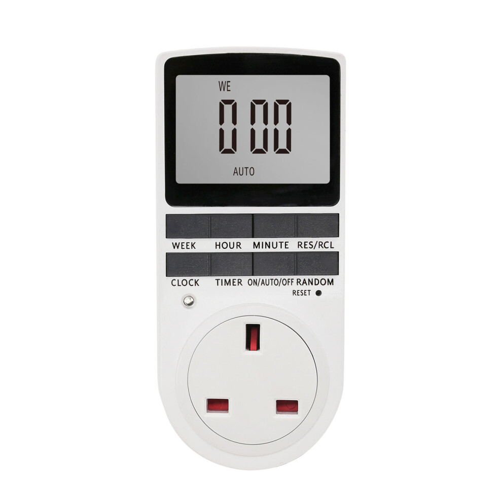 Digital Timer Switch Socket Lcd Display Programmable Energy Saving 323163341057
