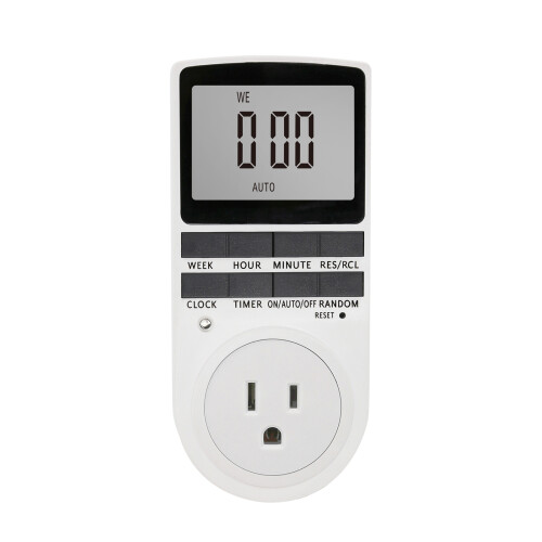 Digitale Zeitschaltuhr Steckdose LCD Energiespar