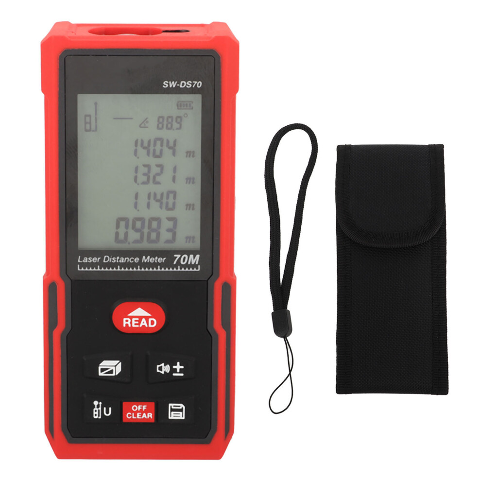 (70M / 229.7Ft) Laser Distance Meter 630-670Nm 70M / 229.7Ft 323163336534