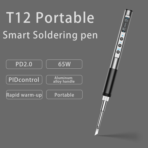 65W Tragbares Lötkolben OLED Metall Temp-Regelung Type-C 2