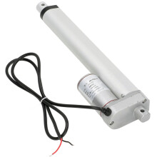 (Linear Actuator Controller Remote Control Kit) Linearantrieb Weiß 200mm 750N IP65 24V für Elektrische Sofas