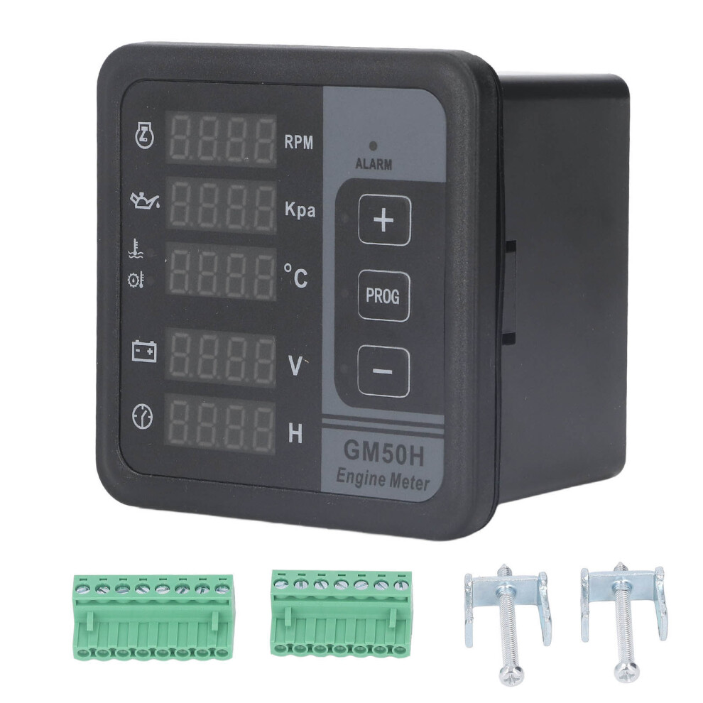 Generator Set Controller Digital Genset Meter Dc8-36V Gm50h 323163340517