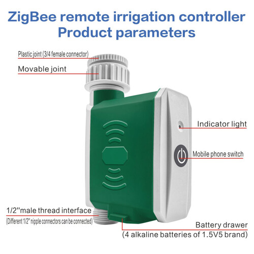 Tuya ZigBee-Bewässerungstimer mit App